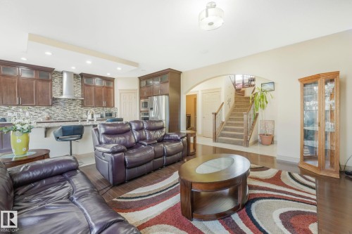 1238 Secord Landing Landing, Edmonton, AB - Indoor Photo Showing Living Room