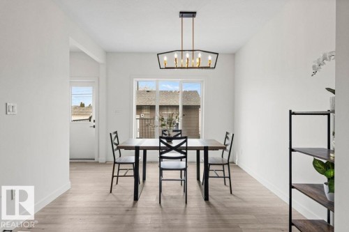 9826 158 Street, Edmonton, AB - Indoor Photo Showing Dining Room