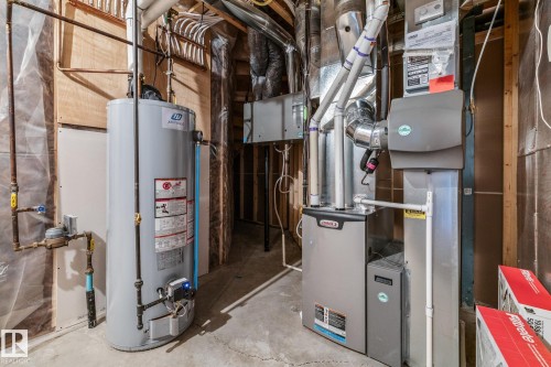 63 18343 Lessard Road, Edmonton, AB - Indoor Photo Showing Basement
