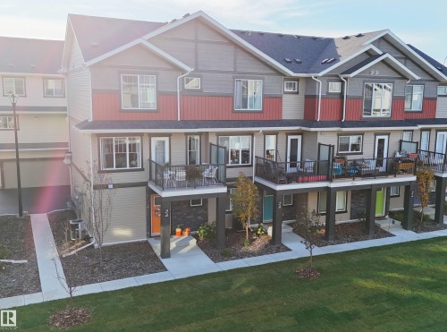 95 50 Mclaughlin Drive, Spruce Grove, AB - Outdoor With Balcony With Facade