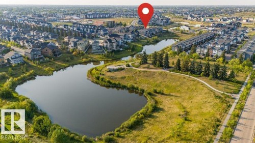 6013 Naden Landing Landing, Edmonton, AB - Outdoor With Body Of Water With View