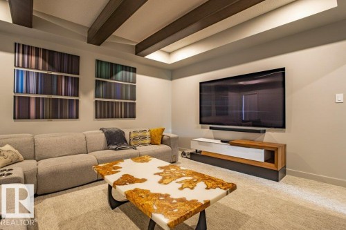 6013 Naden Landing Landing, Edmonton, AB - Indoor Photo Showing Living Room