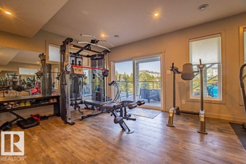 6013 Naden Landing Landing, Edmonton, AB - Indoor Photo Showing Gym Room