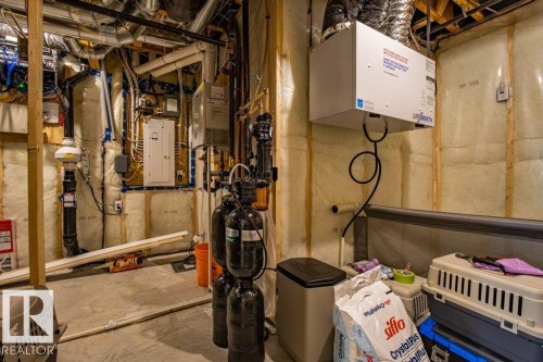 6013 Naden Landing Landing, Edmonton, AB - Indoor Photo Showing Basement