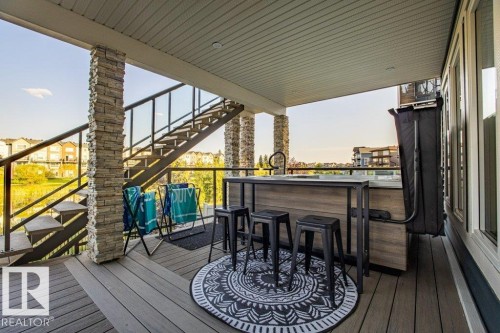 6013 Naden Landing Landing, Edmonton, AB - Outdoor With Deck Patio Veranda With Exterior