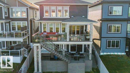 6013 Naden Landing Landing, Edmonton, AB - Outdoor With Deck Patio Veranda With Facade