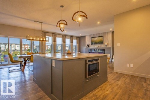 6013 Naden Landing Landing, Edmonton, AB - Indoor Photo Showing Kitchen