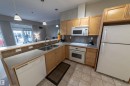 150 4827 104A Street, Edmonton, AB  - Indoor Photo Showing Kitchen With Double Sink 