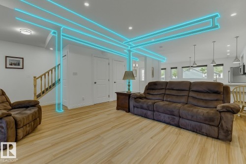 11306 89 Street, Edmonton, AB - Indoor Photo Showing Living Room