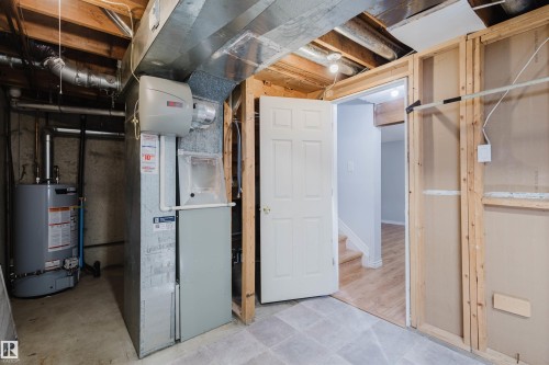 18160 81 Avenue, Edmonton, AB - Indoor Photo Showing Basement