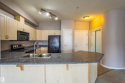 326 4304 139 Avenue, Edmonton, AB - Indoor Photo Showing Kitchen With Double Sink