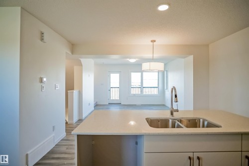 4189 Kinglet Drive, Edmonton, AB - Indoor Photo Showing Kitchen With Double Sink