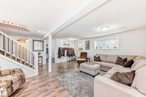229 Warwick Road, Edmonton, AB - Indoor Photo Showing Living Room