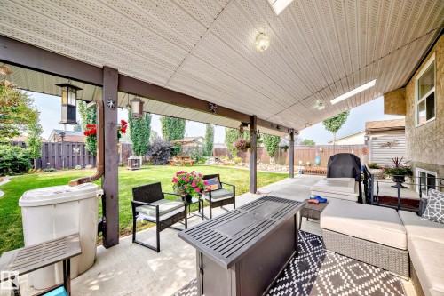 229 Warwick Road, Edmonton, AB - Outdoor With Deck Patio Veranda With Exterior