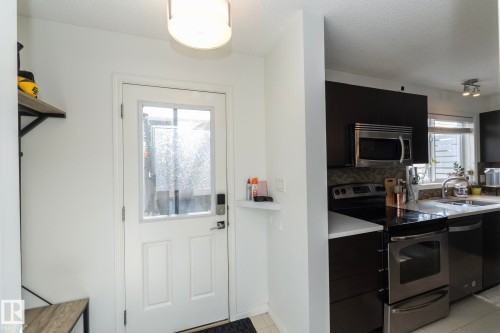 7409 22 Ave, Edmonton, AB - Indoor Photo Showing Kitchen With Double Sink