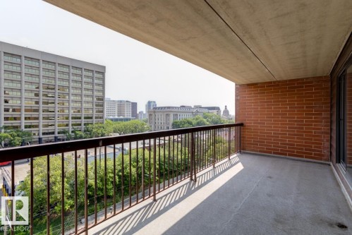 707 9917 110 Street, Edmonton, AB - Outdoor With Balcony With Exterior