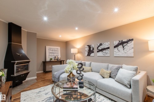 8916 148 Street, Edmonton, AB - Indoor Photo Showing Living Room