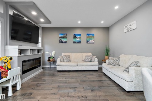 9852 224 Street, Edmonton, AB - Indoor With Fireplace