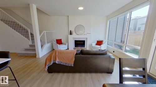 9238 Pear Drive, Edmonton, AB - Indoor With Fireplace