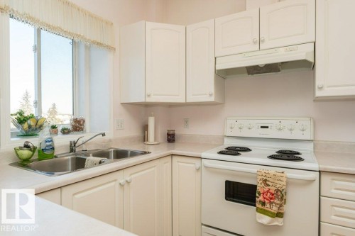 205 11308 130 Avenue, Edmonton, AB - Indoor Photo Showing Kitchen With Double Sink