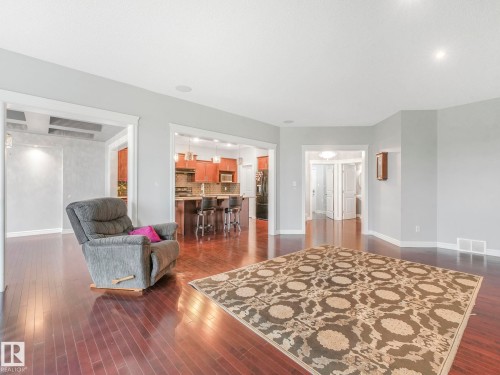 1703 33B Street, Edmonton, AB - Indoor Photo Showing Living Room