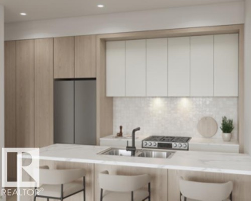 9523 86 Street, Edmonton, AB - Indoor Photo Showing Kitchen With Double Sink With Upgraded Kitchen