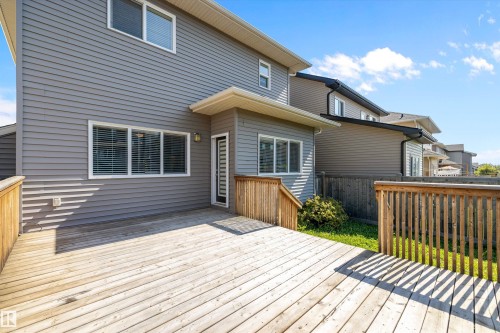 7310 Edgemont Way, Edmonton, AB - Outdoor With Deck Patio Veranda With Exterior