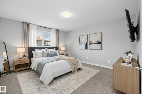 7310 Edgemont Way, Edmonton, AB - Indoor Photo Showing Bedroom