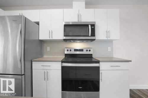 38 979 Crystallina Nera Way, Edmonton, AB - Indoor Photo Showing Kitchen With Stainless Steel Kitchen