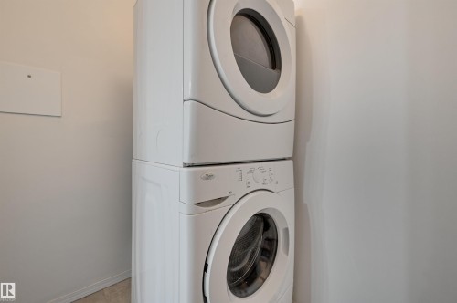 303 530 Watt Boulevard, Edmonton, AB - Indoor Photo Showing Laundry Room