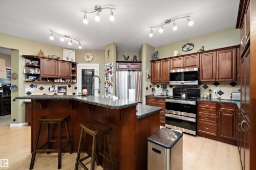 17808 109 Street, Edmonton, AB - Indoor Photo Showing Kitchen With Stainless Steel Kitchen