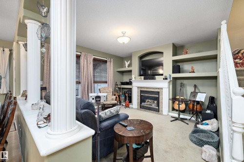 17808 109 Street, Edmonton, AB - Indoor With Fireplace