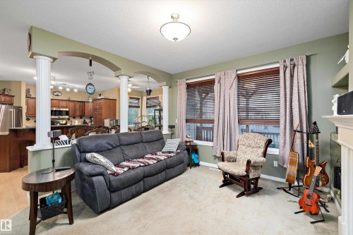17808 109 Street, Edmonton, AB - Indoor Photo Showing Living Room