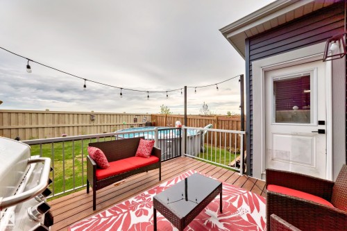 14 Edgefield Way, St. Albert, AB - Outdoor With Deck Patio Veranda With Exterior