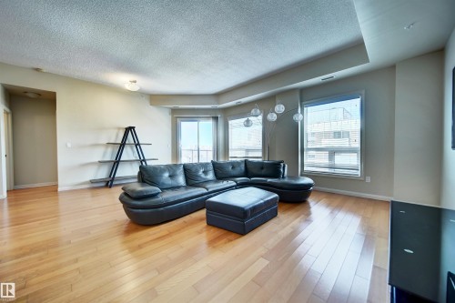 1206 9819 104 Street, Edmonton, AB - Indoor Photo Showing Living Room