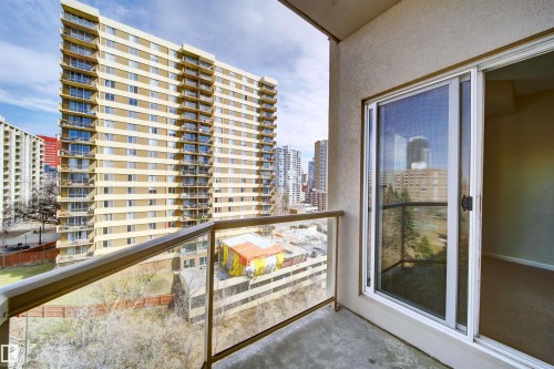 1206 9819 104 Street, Edmonton, AB - Outdoor With Balcony