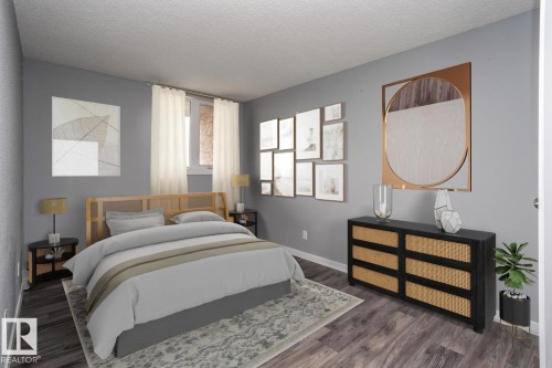 1702 9916 113 Street, Edmonton, AB - Indoor Photo Showing Bedroom