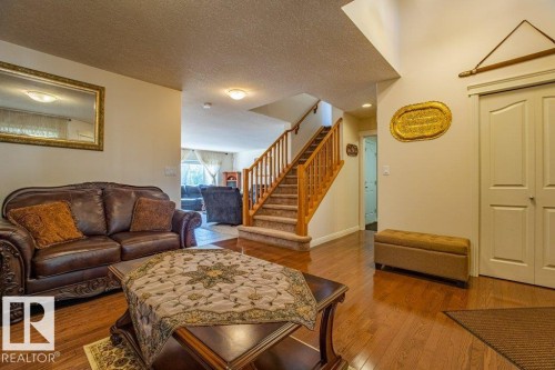 1119 114 Street, Edmonton, AB - Indoor Photo Showing Living Room