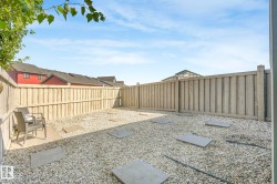 Fenced backyard with a patio - 