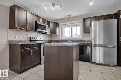 17951 85 Street, Edmonton, AB - Indoor Photo Showing Kitchen With Stainless Steel Kitchen