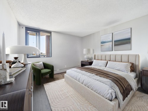 810C 10145 109 Street, Edmonton, AB - Indoor Photo Showing Bedroom