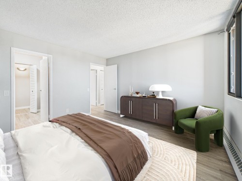 810C 10145 109 Street, Edmonton, AB - Indoor Photo Showing Bedroom