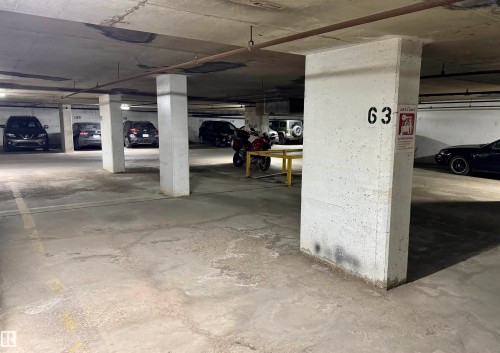810C 10145 109 Street, Edmonton, AB - Indoor Photo Showing Garage