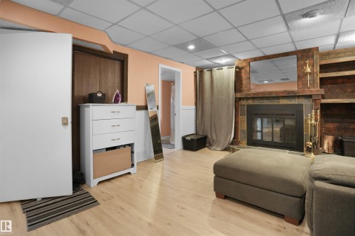 1415 80 Street Nw, Edmonton, AB - Indoor With Fireplace
