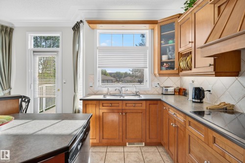 307 Tory View, Edmonton, AB - Indoor Photo Showing Kitchen With Double Sink