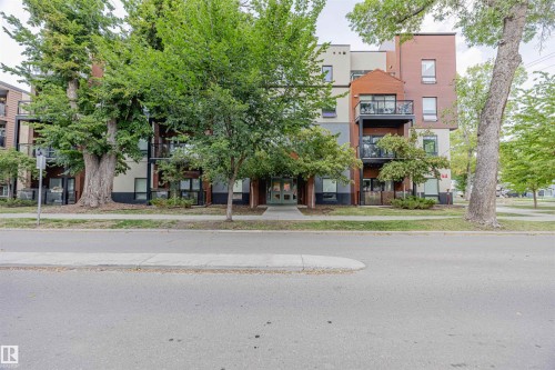 204 10006 83 Avenue, Edmonton, AB - Outdoor With Balcony With Facade
