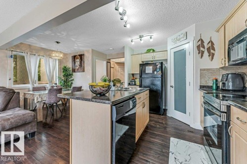 1137 37B Avenue, Edmonton, AB - Indoor Photo Showing Kitchen With Upgraded Kitchen