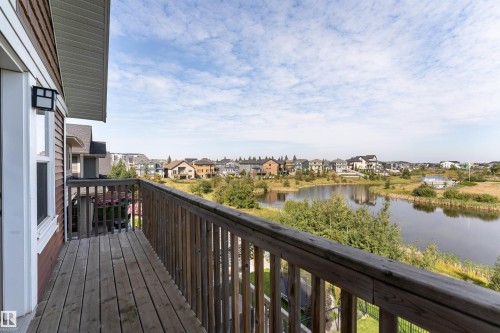 5414 Bonaventure Avenue, Edmonton, AB - Outdoor With Body Of Water With Balcony With View