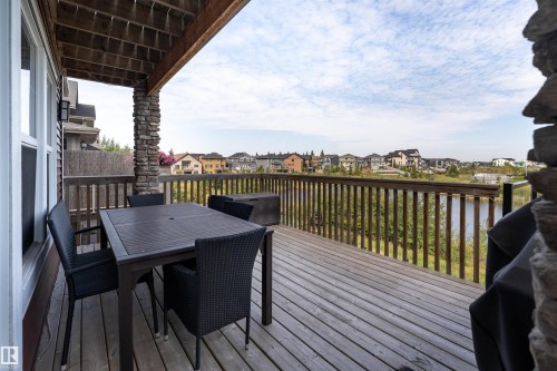 5414 Bonaventure Avenue, Edmonton, AB - Outdoor With Deck Patio Veranda With Exterior