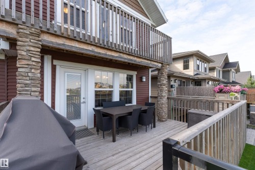 5414 Bonaventure Avenue, Edmonton, AB - Outdoor With Balcony With Deck Patio Veranda With Exterior